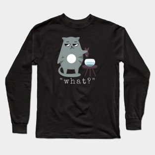 What? Long Sleeve T-Shirt